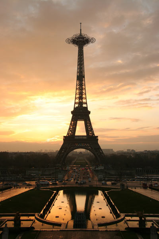 Illustration for article titled Eiffel Tower Getting Huge Observation Deck Made of Kevlar Webbing